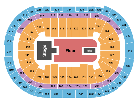 PNC Arena NF Seating Chart