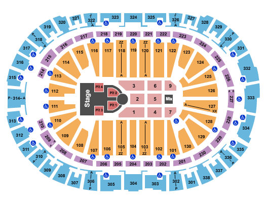 PNC Arena Nicki Minaj Seating Chart