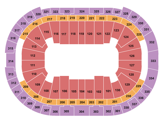PNC Arena Open Floor Seating Chart