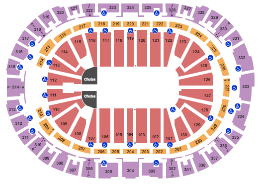 PNC Arena PBR Seating Chart
