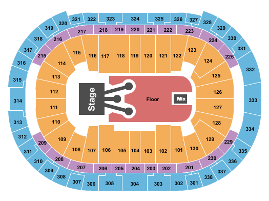 PNC Arena Rod Wave Seating Chart