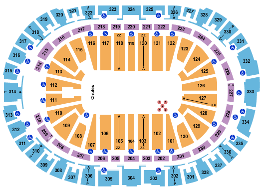 PNC Arena Rodeo Seating Chart