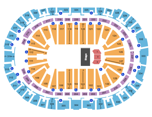 PNC Arena Sesame  Street Seating Chart