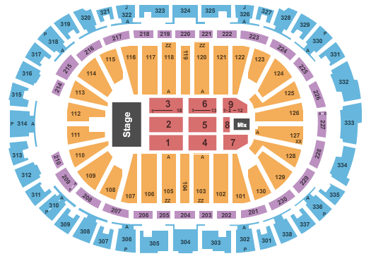 PNC Arena Stevie Nicks Seating Chart