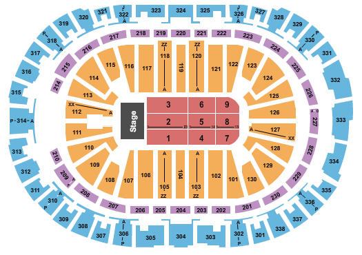 PNC Arena The Black Keys Seating Chart