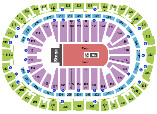 PNC Arena Twenty One Pilots Seating Chart