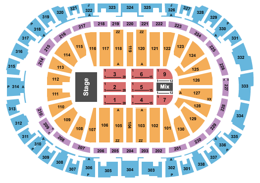 PNC Arena Xscape Seating Chart