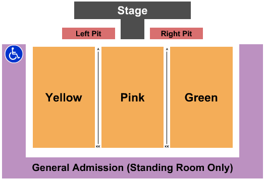 PNC Waterside Pavilion Seating Chart