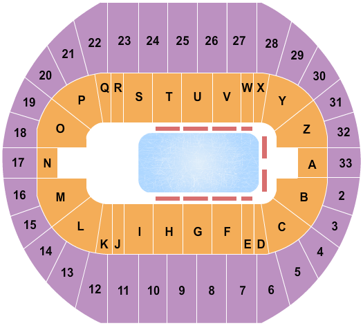 PNE Forum Disney On Ice Seating Chart