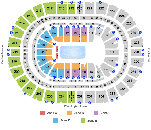PPG Paints Arena Family Int Zone Seating Chart