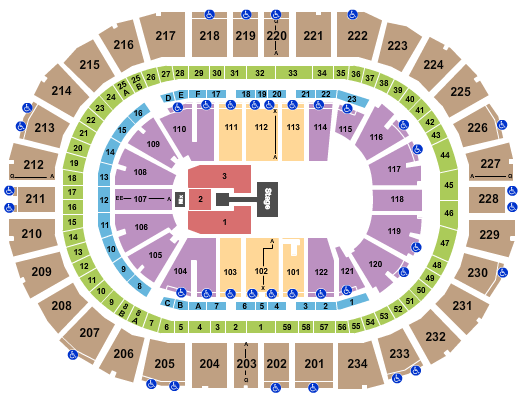 PPG Paints Arena Camron Seating Chart
