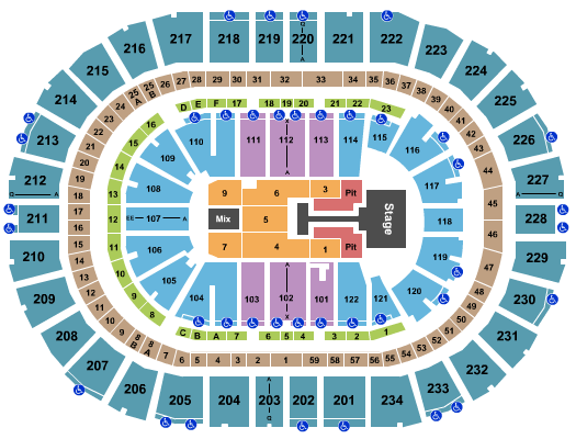 PPG Paints Arena seating chart event tickets center