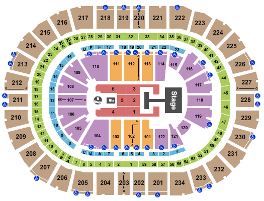 PPG Paints Arena Seating Chart