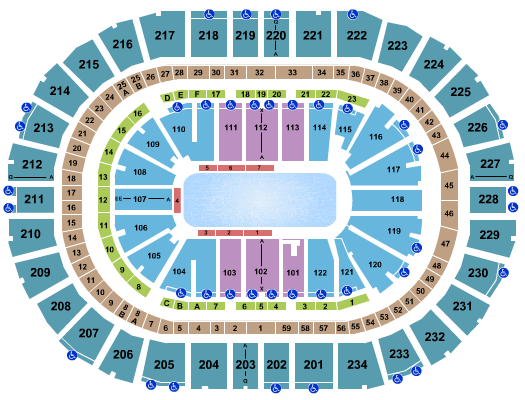 PPG Paints Arena Disney On Ice 2 Seating Chart