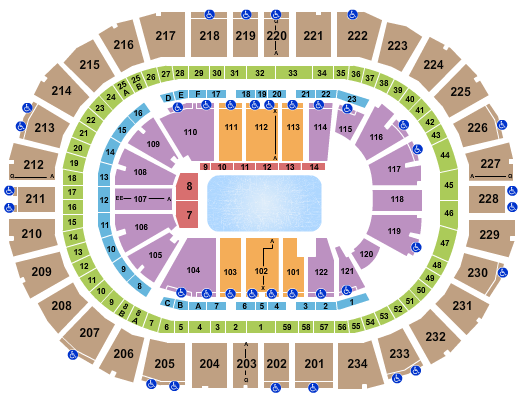 PPG Paints Arena Disney on Ice 2 Seating Chart