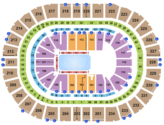 PPG Paints Arena Disney On Ice Seating Chart