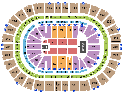 PPG Paints Arena Halsey Seating Chart