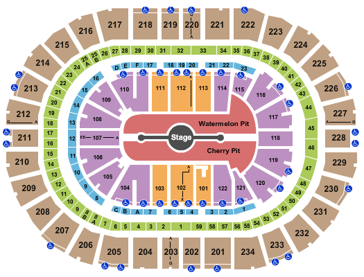 PPG Paints Arena Harry Styles Seating Chart