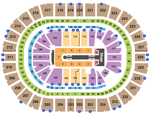 PPG Paints Arena Jennifer Lopez 2024 Seating Chart