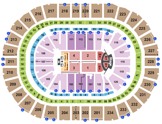 PPG Paints Arena Jonas Brothers Seating Chart
