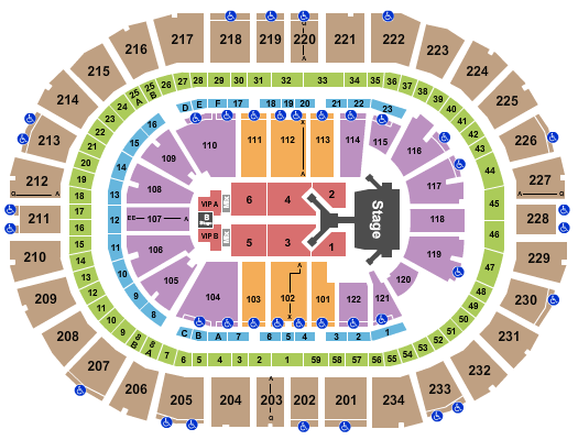 PPG Paints Arena Jonas Brothers Seating Chart