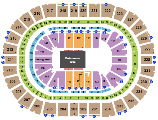 PPG Paints Arena Jurassic World Seating Chart