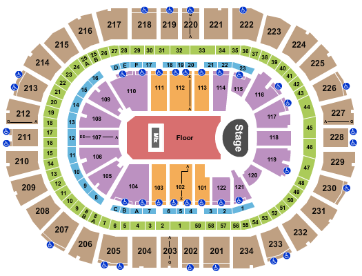 PPG Paints Arena Kacey Musgraves Seating Chart