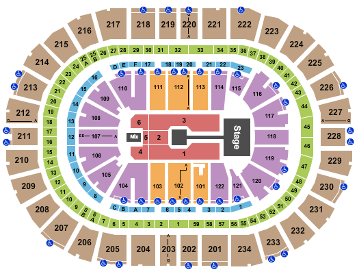 PPG Paints Arena Michael Buble 2 Seating Chart