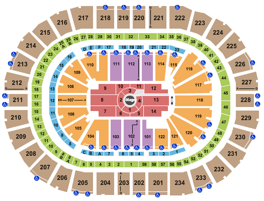 PPG Paints Arena Seating Chart