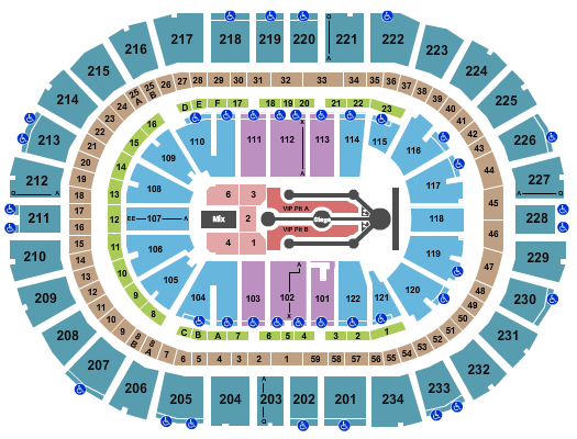 PPG Paints Arena Post Malone-2 Seating Chart