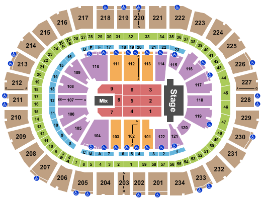 Trans-Siberian Orchestra PPG Paints Arena Seating Chart