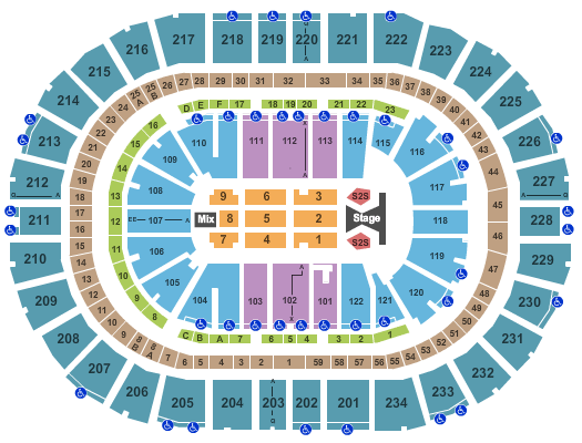 PPG Paints Arena Tim McGraw Seating Chart