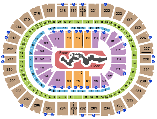 PPG Paints Arena Travis Scott Seating Chart