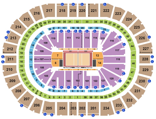 PPG Paints Arena Volleyball Seating Chart