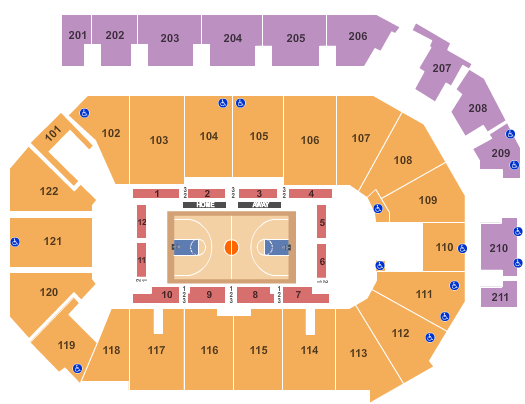 PPL Center Basketball Seating Chart