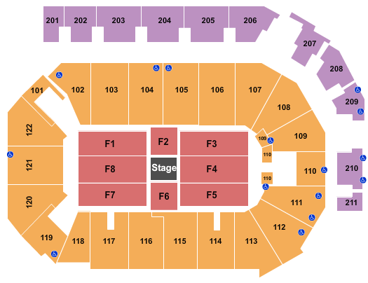 PPL Center Center Stage Seating Chart