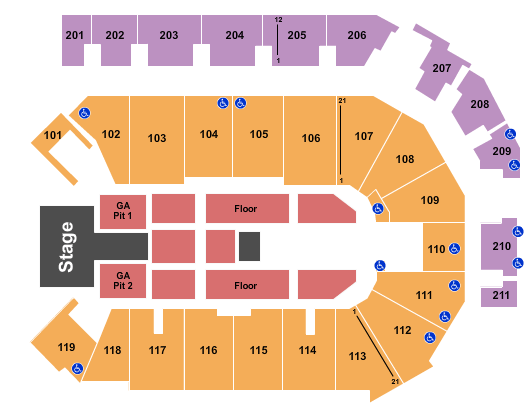PPL Center Cole Swindle Seating Chart