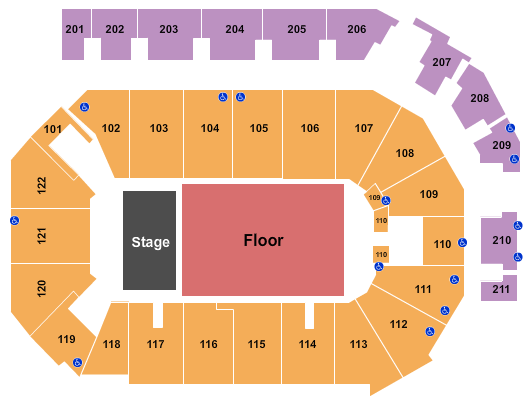 PPL Center Endstage 4 Seating Chart