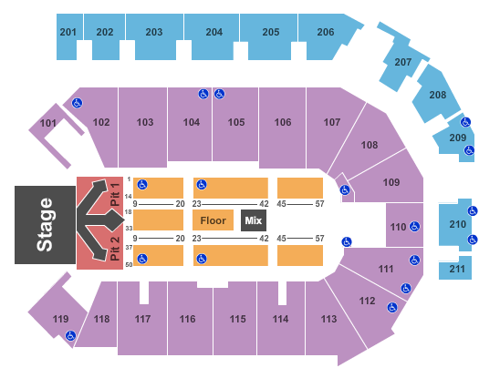 PPL Center Jason Aldean Seating Chart