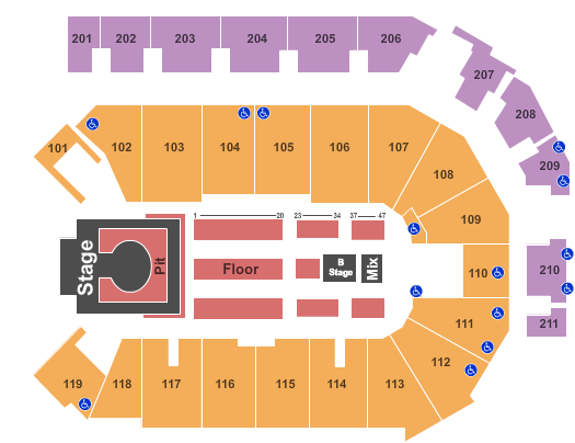 PPL Center NKOTB Seating Chart