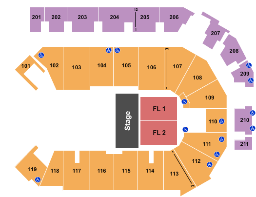 PPL Center Sesame Street Live 2 Seating Chart