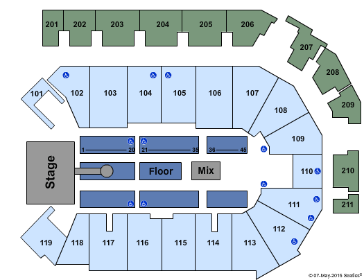 PPL Center Shania Twain Seating Chart