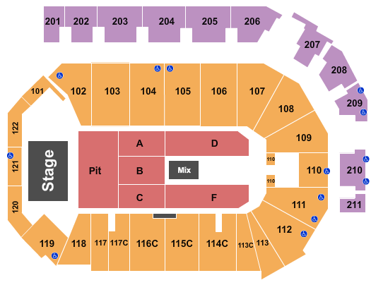 PPL Center Seating Chart