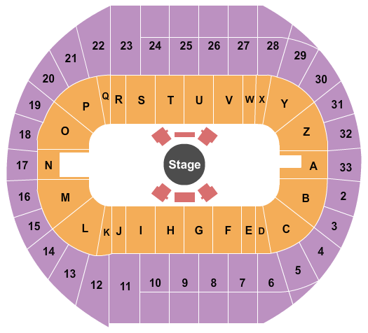 Pacific Coliseum Cirque Corteo Seating Chart
