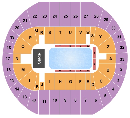 Pacific Coliseum Disney On Ice Seating Chart