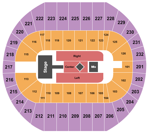 Pacific Coliseum Kylie Minogue Seating Chart