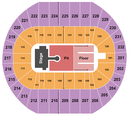 Pacific Coliseum Seating Chart