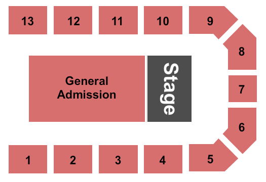 Pacific Coliseum Stacked Seating Chart