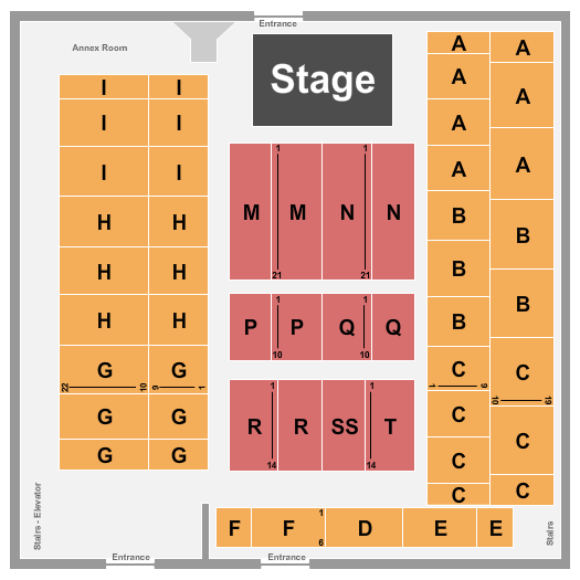 Pacific Steel & Recycling Four Seasons Arena Seating Chart