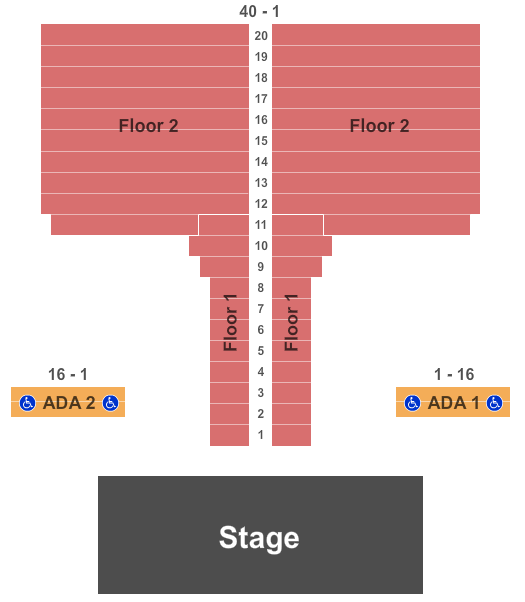 Paddock Arena at Del Mar Fairgrounds End Stage Seating Chart